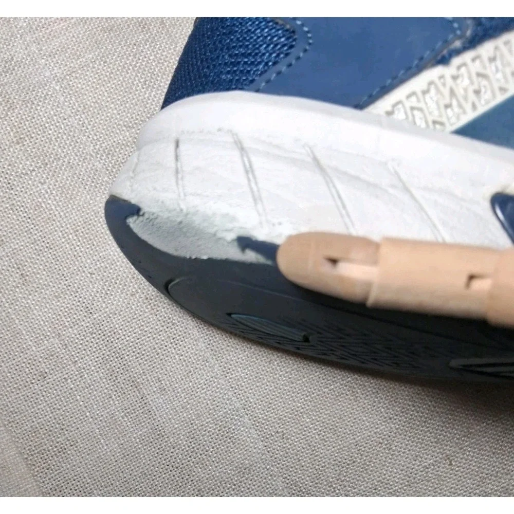 K-Swiss Men's Size 9‎ Pickleball Express Light Court Shoes White/Blue Sneakers